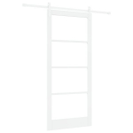 vidaXL Slankios durys ORKDAL Balta 93 x 211 cm
