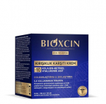 Naktinis veido kremas su hialurono rūg&scaron;timi, nuo rauk&scaron;lių Bioxcin Age Reverse, 50 ml
