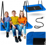 Stačiakampės gandro lizdo sūpynės Neo-Sport Swingo 110 x 70 cm