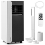 Costway 7000BTU ne&scaron;iojamas oro kondicionierius 3 viename, 28㎡, juodas