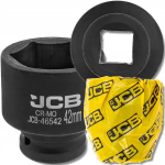 Jcb smūginis lizdas 3/4" 42mm 6-kampis Cr-mo