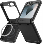Apsauginis dėklas - SPIGEN - Tough Armor Pro Mag - Suderinamas su MagSafe - Galaxy Z Flip 7 FE - Juoda