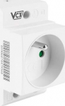 Lizdas su įžeminimu ant Din bėgelio 16a 230v