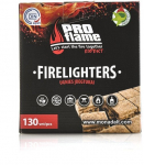 Ugnies uždegikliai ProFlame Expert 130, 17x11x33 cm, rudi
