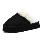 &Scaron;lepetės moterims Waysoland Memory Foam, juodos