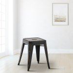 Kėdė Armin antikvarinė, juodo aukso