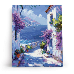 Tapymas pagal numerius 40x50 cm, Viduržemio jūros svajonė, varvikas, MG2514e