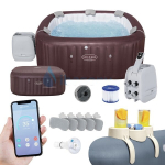 Maldives HydroJet Pro&trade; 201x80 cm Pripučiamas Jacuzzi Bestway 6001U