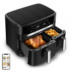 TEFAL XXL Dual Easy Fry, XXL Dual Air fryer, sinchronizuota kepimas, talpa 11 L, +8 asmenims EY9428E0