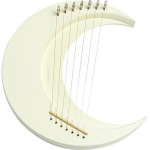 Kompakti&scaron;ka 16-stygė pakabinama lyra arfa muzikos instrumentas