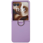 &bdquo;Ring&ldquo; plastikinis dėklas - violetinis (Motorola Razr 60 Ultra)