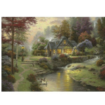Galvosūkis 1000 dalių Thomas Kinkade: Vakarų ramybė