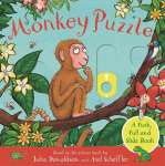 Monkey Puzzle: A Push, Pull and Slide Book, Monkey Puzzle: A Push, Pull and Slide Book
