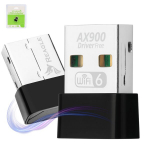 Wifi 6 Usb Adapter Nano 900mbps 5.8ghz Wpa3 Ax900