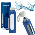 Stiklinė butelis Wessper B1 Borosilikatas 500 ml Tamsiai mėlyna