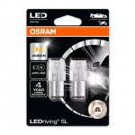 LED lemputės P21/5W geltonos, 1W, 12V, LEDriving SL serija
