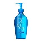 Hidrofilinis makiažo valiklis su hialurono rūg&scaron;timi ir &scaron;ilko proteinu Shiseido Senka All Clear Oil, 230 ml