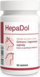Papildas &scaron;unims ir katėms Dolfos Hepadol, 60 vnt.