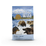 Taste of The Wild Pacific Stream sausas begrūdis &scaron;unų maistas su la&scaron;i&scaron;a, 12,2 kg