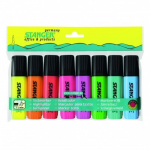 STANGER Teksto žymekliai 1-5 mm, 8 spalvų rinkinys 033347,