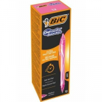 Gelinis ra&scaron;iklis Bic Gel Quick Dry, rožinis, 12 vnt.