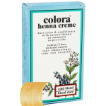Naturalūs kreminiai dažai chnos pagrindu Colora Henna Creme Gold Blond 60 ml