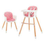 Maitinimo kėdutė Kinderkraft Sienna, pink