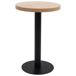 Bistro staliukas, &scaron;viesiai rudos spalvos, 50 cm, MDF