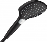 Hansgrohe Raindance Select E 120 3jet du&scaron;o galvutė, Matt Black, 26520670