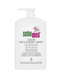 Veido ir kūno prausiklis su dozatoriumi Sebamed 300 ml