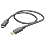 Hama įkrovimo laidas USB-C į USB-C 1m juodas