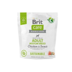 Brit Care Dog Sustainable suaugusiems vidutinių veislių &scaron;unims su vi&scaron;tiena ir vabzdžiais, 1 kg