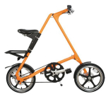 Sulankstomas dviratis Strida SX-18Z 1/S, 18", oranžinis