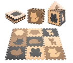 Putplasčio dėlionės kilimėlis vaikams, 9 d.