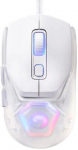 "marvo" pelė fit lite g1, 12000dpi, optinė, 7 but., laidinė usb, balta, žaidimų, rgb ap&scaron;vietimas