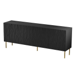 Komoda Cama Meble Jungle, 190x40,5x74,5 cm, juoda