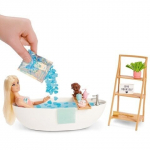 Lėlės Barbie vonios rinkinys