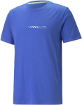 Mar&scaron;kinėliai vyrams Puma Run Favorite Tee Royal Blue 523387 92, mėlyni