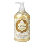 Skystas rankų ir veido muilas Nesti Dante Luxury Gold Soap, 500 ml
