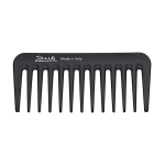 Janeke Mini SuperComb - Mažas juostelės atskalūno &scaron;ukutis Juodas.