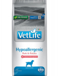 Farmina VetLife Hypoallergenic Pork Potato visų veislių &scaron;unims su kiauliena ir bulvėmis, 12 kg