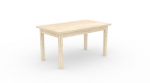 Stalas ADRK Furniture 80 Rodos, rudas