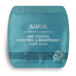 &Scaron;viesinanti lak&scaron;tinė veido kaukė Ahava Age Control Even Tone & Brightening Sheet Mask, 1 vnt.