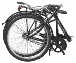 Dviratis AZIMUT Fold 24" 2025 black matt