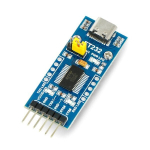 USB-UART TTL konverteris FT232 - USB tipo C lizdas - Waveshare 20646