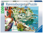Dėlionė su miestu Ravensburger Cinque Terre, 1500 d.