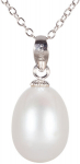 JwL Luxury Pearls Pakabukas su tikru baltu perlu JL0437, White