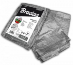 Sutvirtintas tentas Bradas Silver, 4 x 5 m, 120 g/m&sup2;