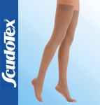 Kojinės moterims Scudotex, smėlio spalvos
