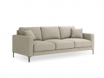 Trivietė sofa Venus, smėlio sp.